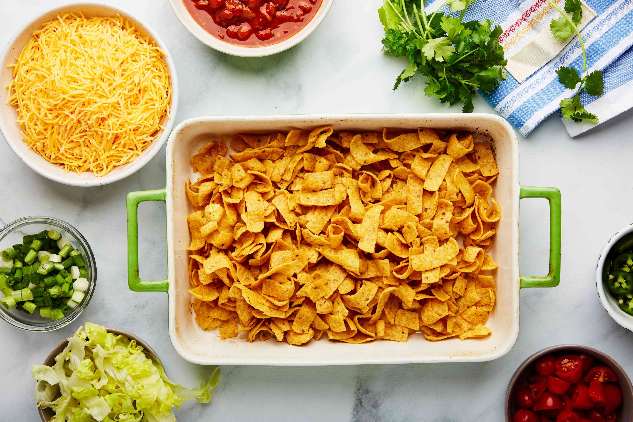 Vegetarian Frito Pie
 Ve arian Classic Meatless Frito Pie