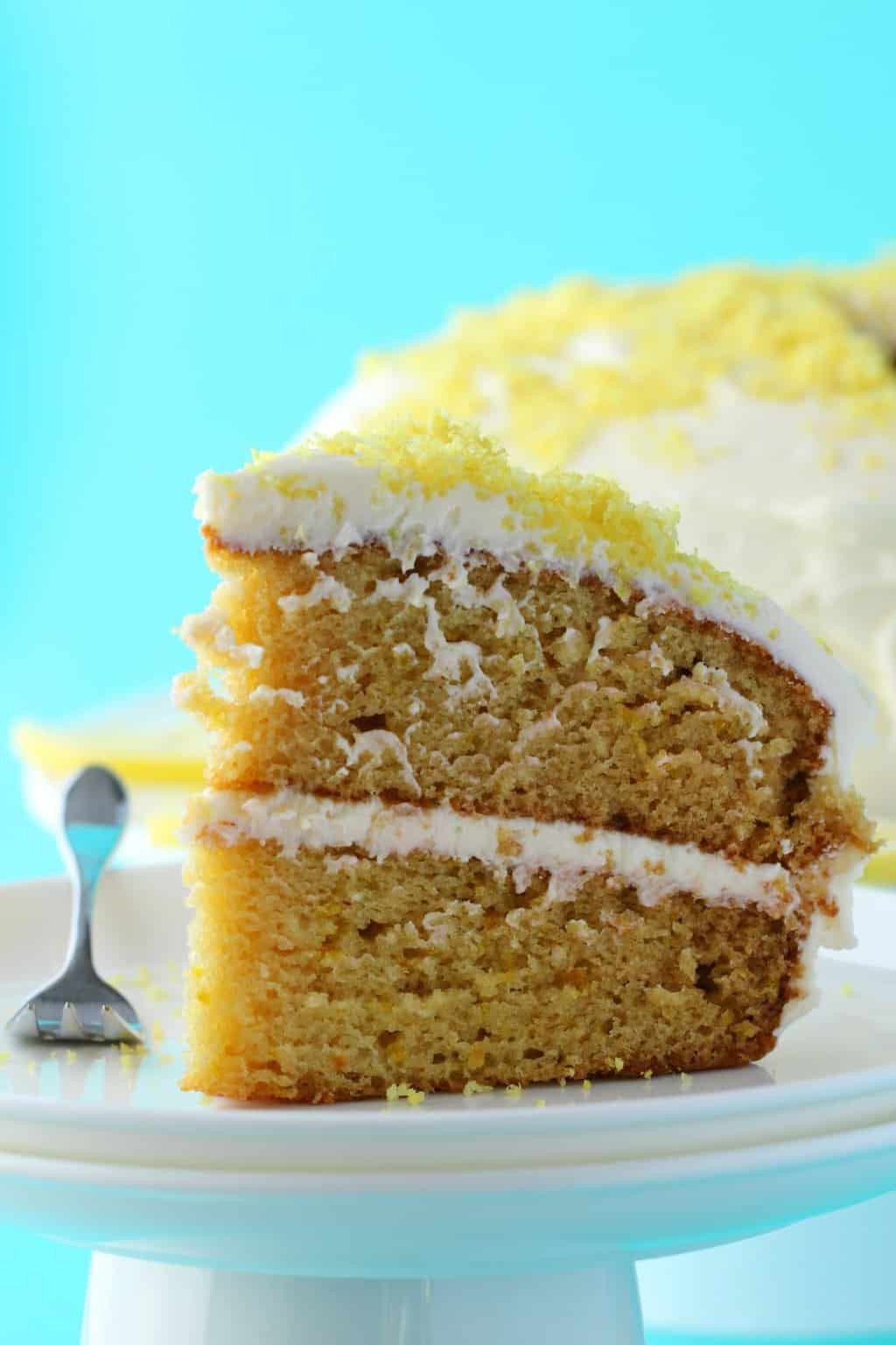Vegetarian Lemon Cake Recipe
 Vegan Lemon Cake Spongey 2 Layer Dream Cake Loving It