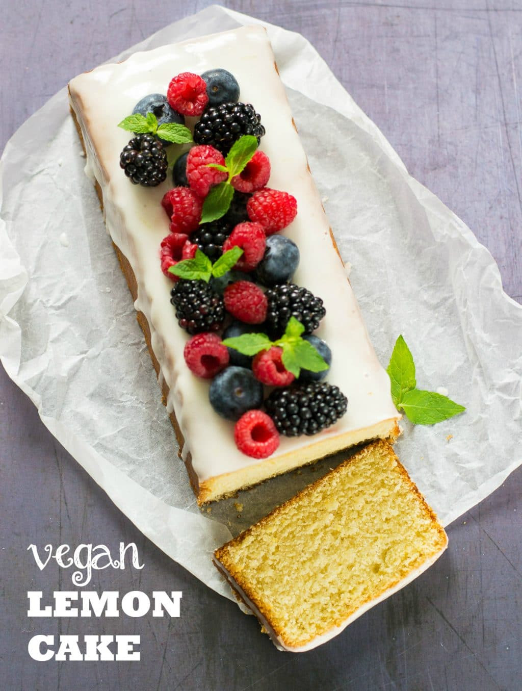 Vegetarian Lemon Cake Recipe
 Easy Vegan Lemon Cake