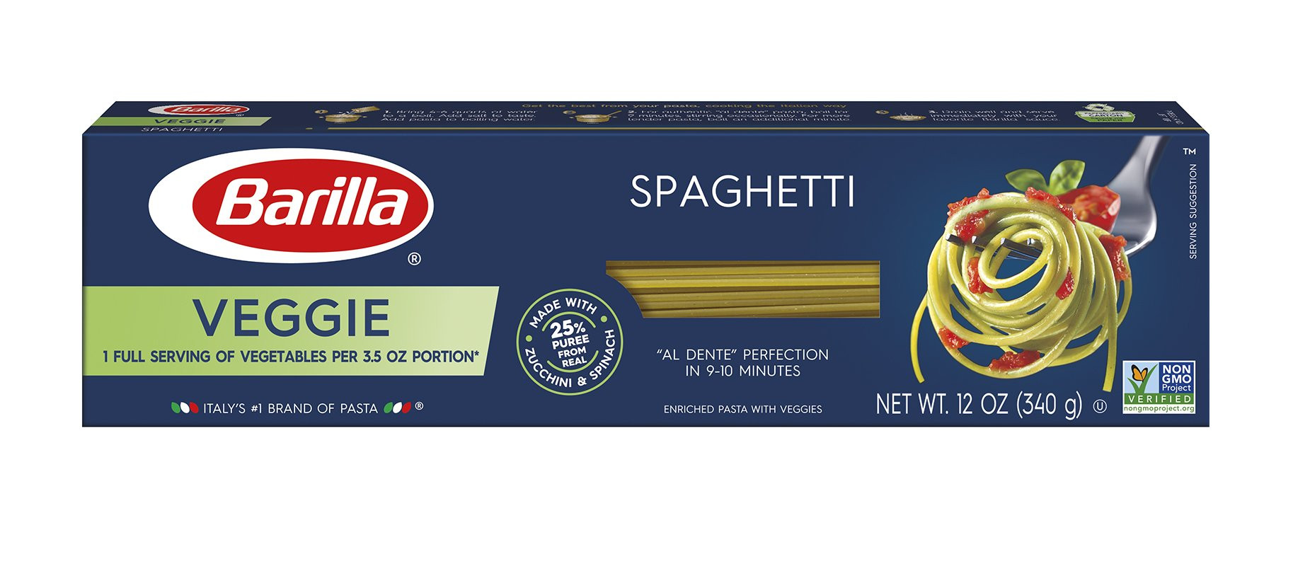 Veggie Noodles Barilla
 Amazon Barilla Veggie Pasta Thin Spaghetti 12