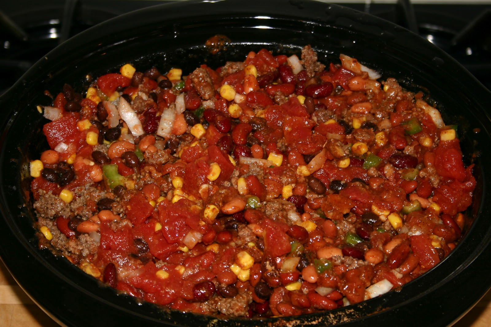 Venison Chili Crockpot Recipes
 Chili Recipe Crock Pot Easy Beef with Beans Ve arian