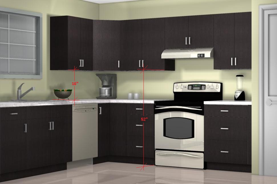 Wall Cabinet Kitchen
 What is the optimal kitchen wall cabinet height