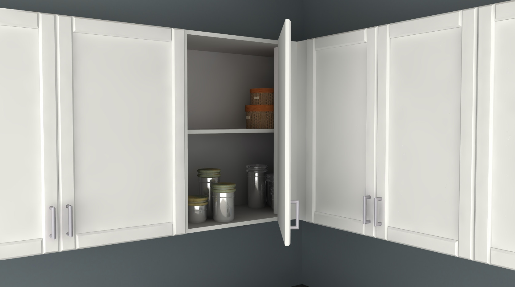 Wall Cabinet Kitchen
 IKEA Kitchen Hack A Blind Corner Wall Cabinet Perfect for