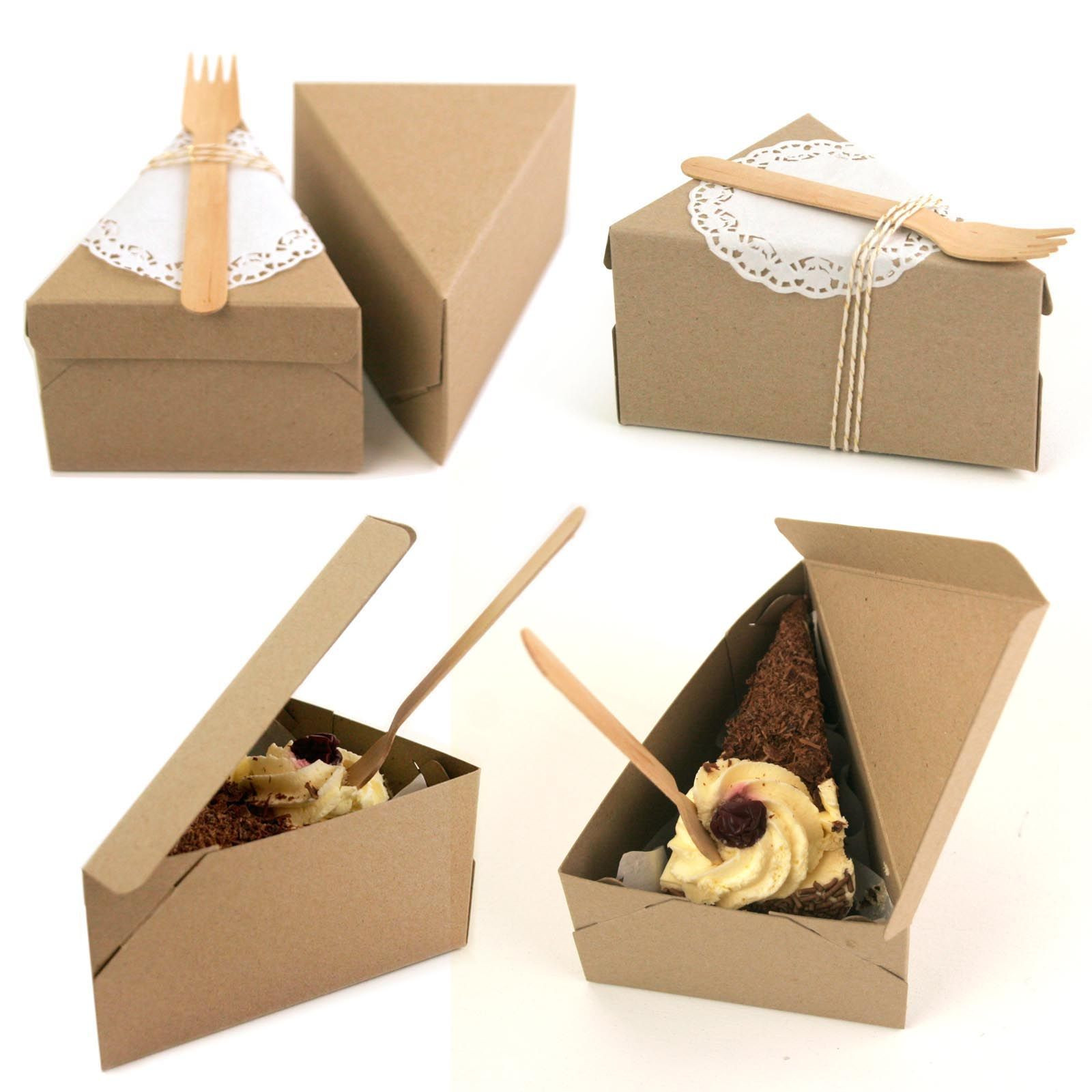 Wedding Cake Slice Boxes
 Cake slice boxes available from