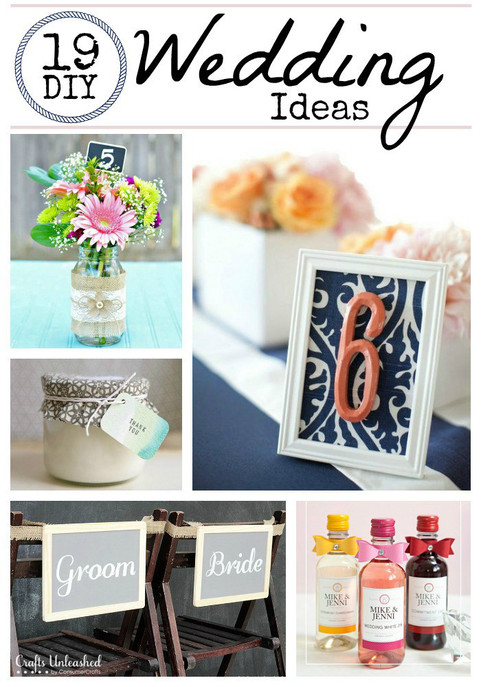 Wedding Crafts Ideas
 DIY Wedding Ideas 19 Wedding Crafts Crafts Unleashed
