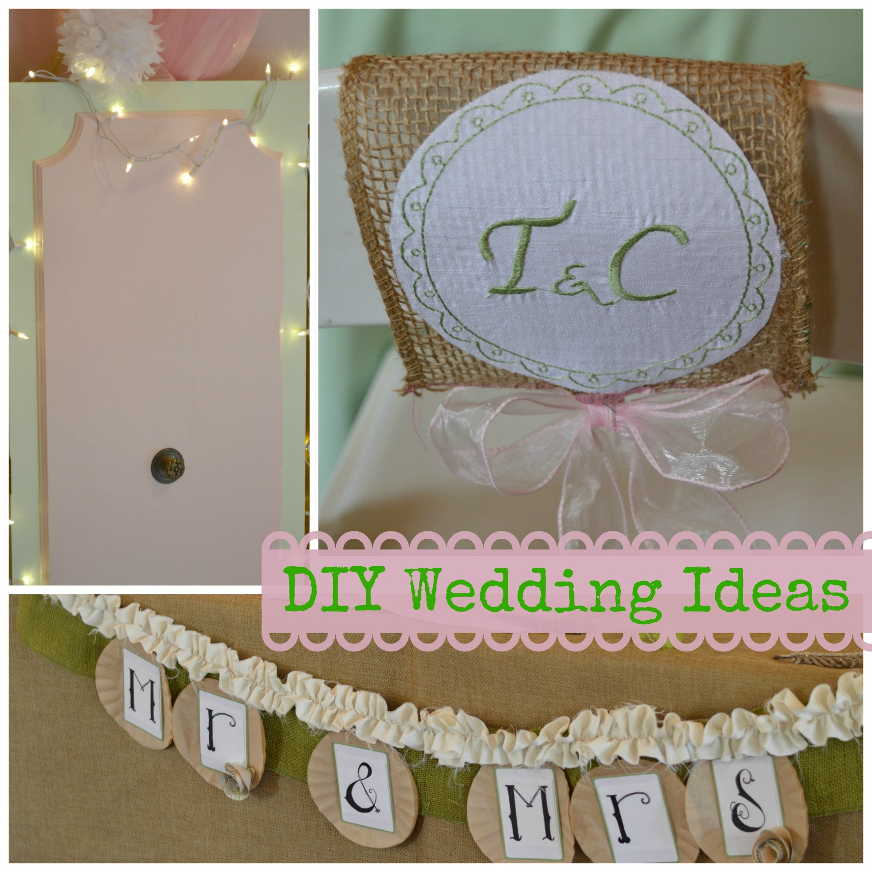 Wedding Crafts Ideas
 DIY Wedding Ideas Craft Dictator