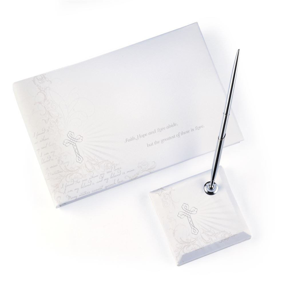 Wedding Guest Book With Pen
 Inspiration Guest Book and Pen Set