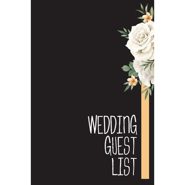 Wedding Guest List Book
 Wedding Guest List Wedding Guest List Book Wedding