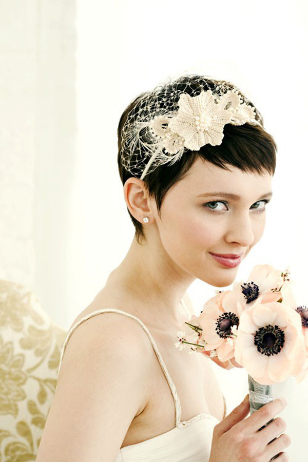 Wedding Hairstyles Brides
 30 Short Wedding Hairstyles Which Look Hot SloDive