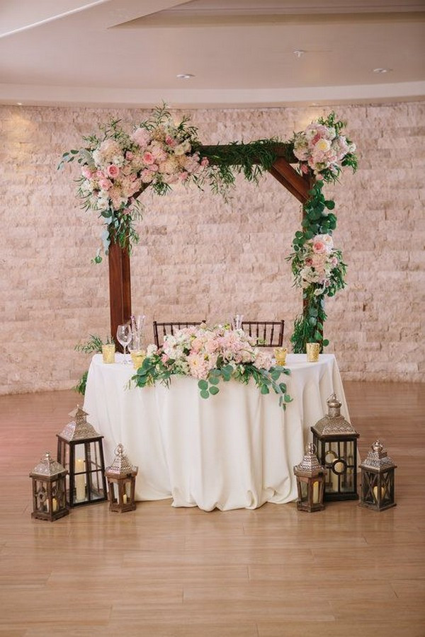 Wedding Head Table Decorations
 20 Rustic Country Wedding Sweetheart Headtable Ideas – Hi
