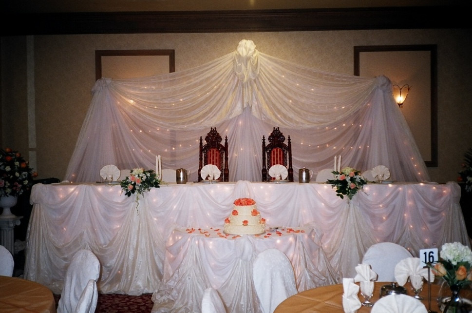 Wedding Head Table Decorations
 View Wedding Decor Head Table Decor