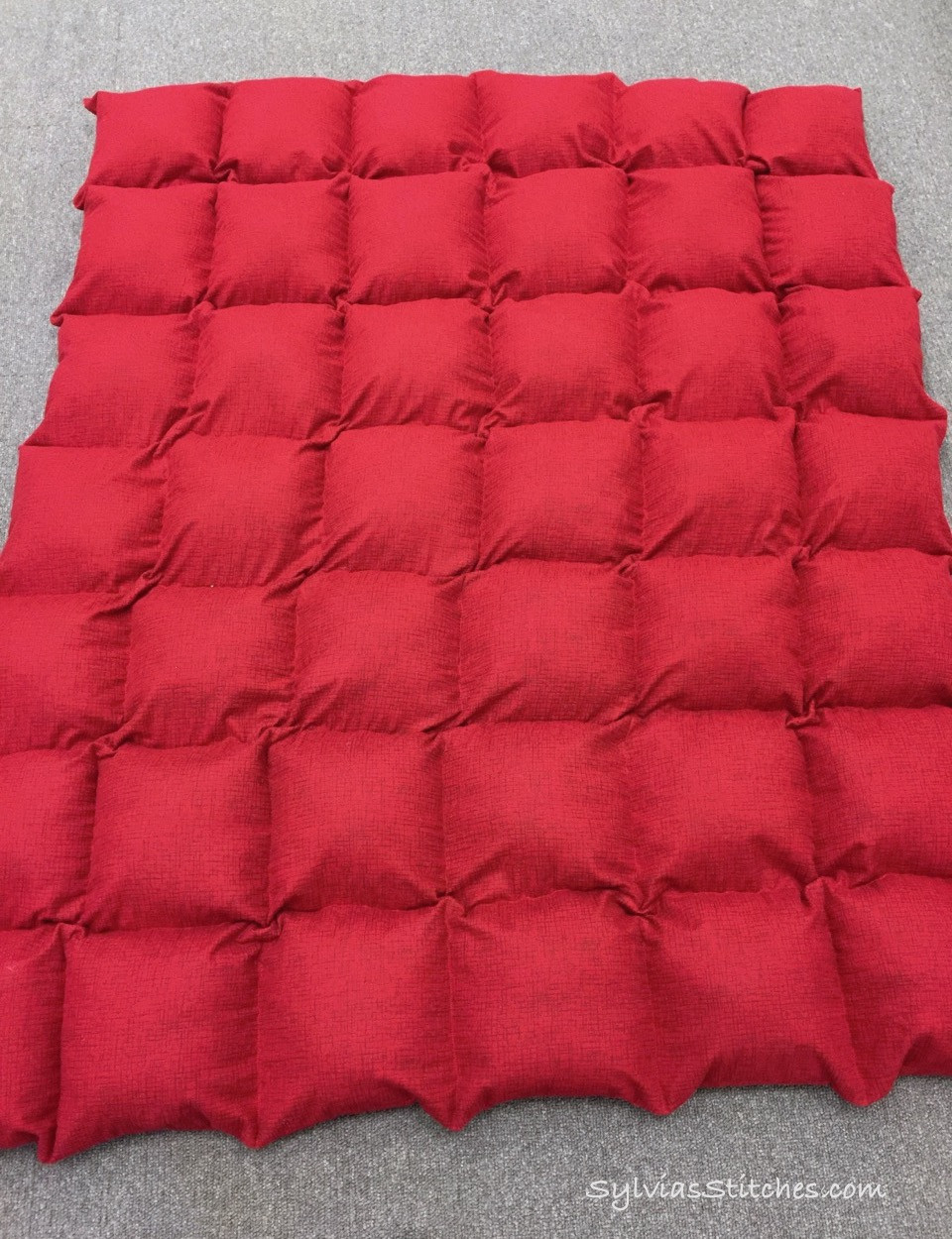Weighted Blanket For Adults DIY
 Weighted Blanket for Teen or Adult Sylvia s Stitches