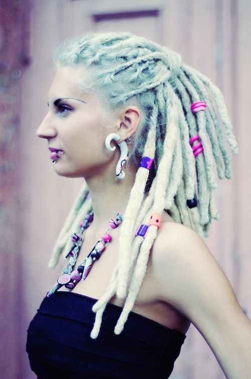 White Girl Dread Hairstyles
 47 best White girl dreads and box braids images on