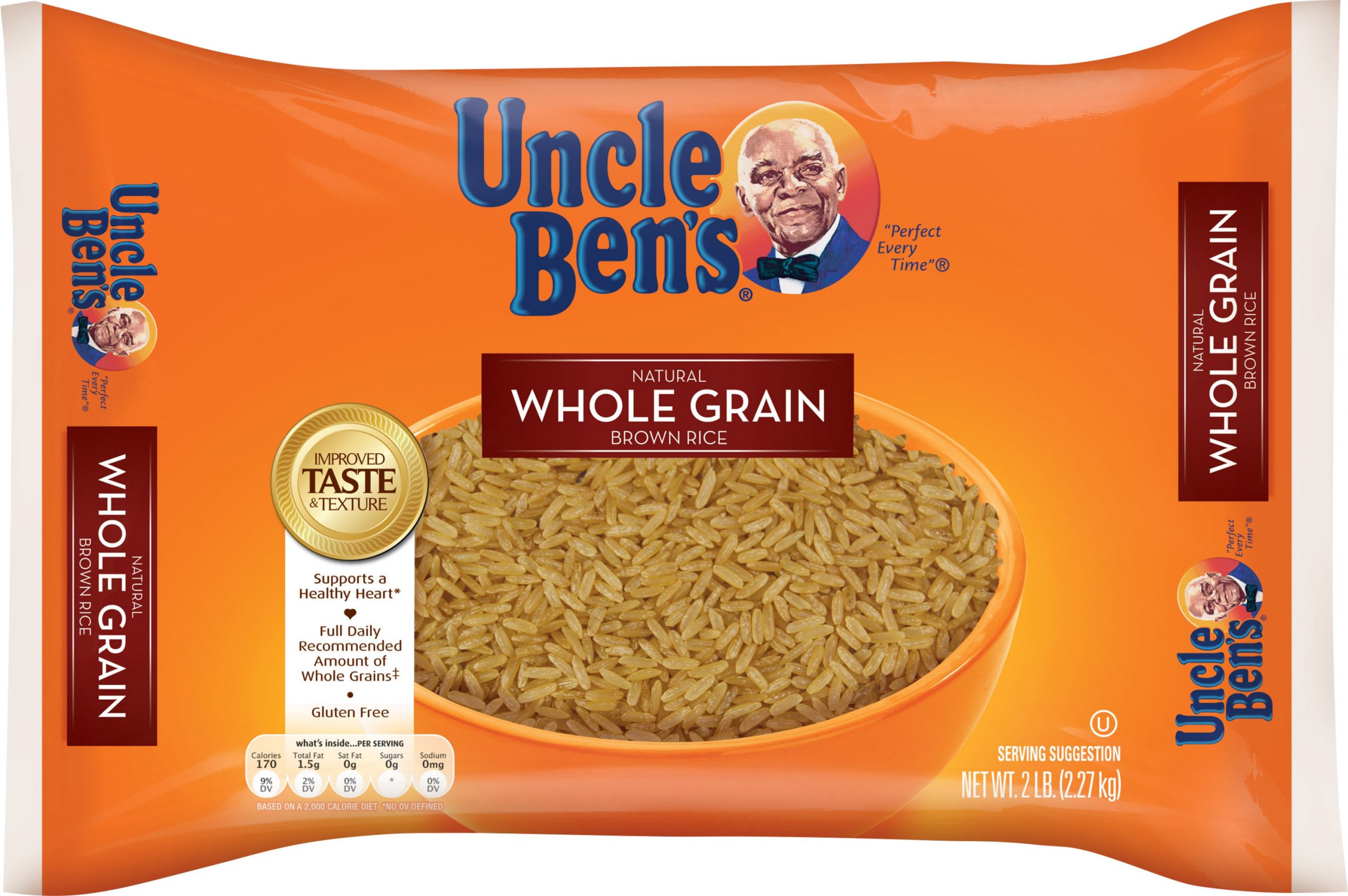 Whole Grain Brown Rice
 UNCLE BEN S Whole Grain Brown Rice 2lb Walmart