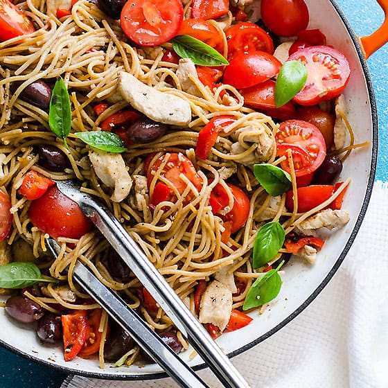 Whole Grain Spaghetti
 Chicken and Whole Wheat Spaghetti Recipe iFOODreal