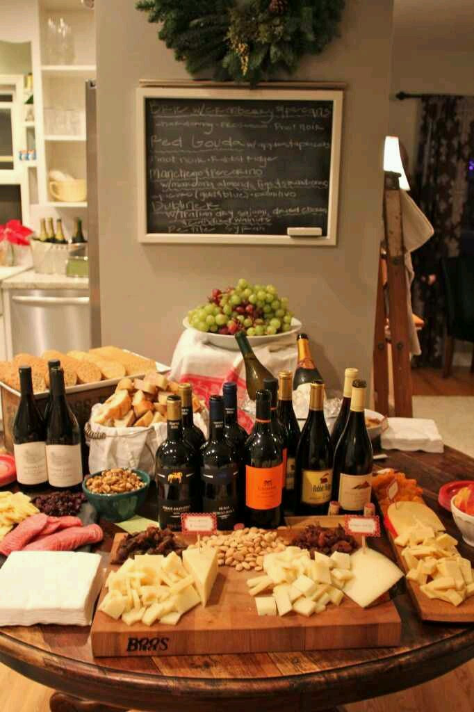 Wine Party Food Ideas
 Holiday Entertaining Ideas Wine and Cheese Tasting party