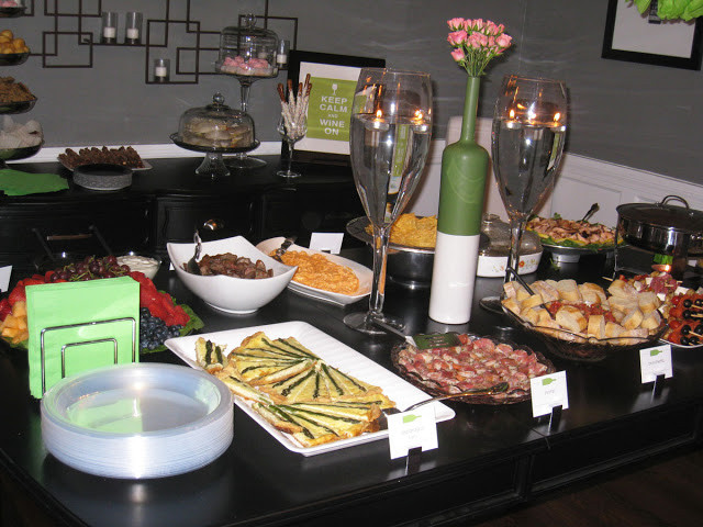 Wine Party Food Ideas
 Decorating Obsessed White wine tasting party