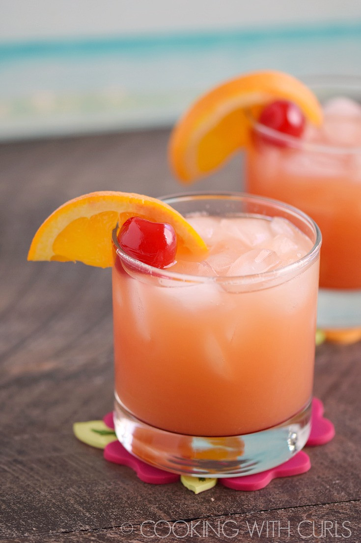 Winter Rum Drinks
 Caribbean Rum Punch Cooking With Curls