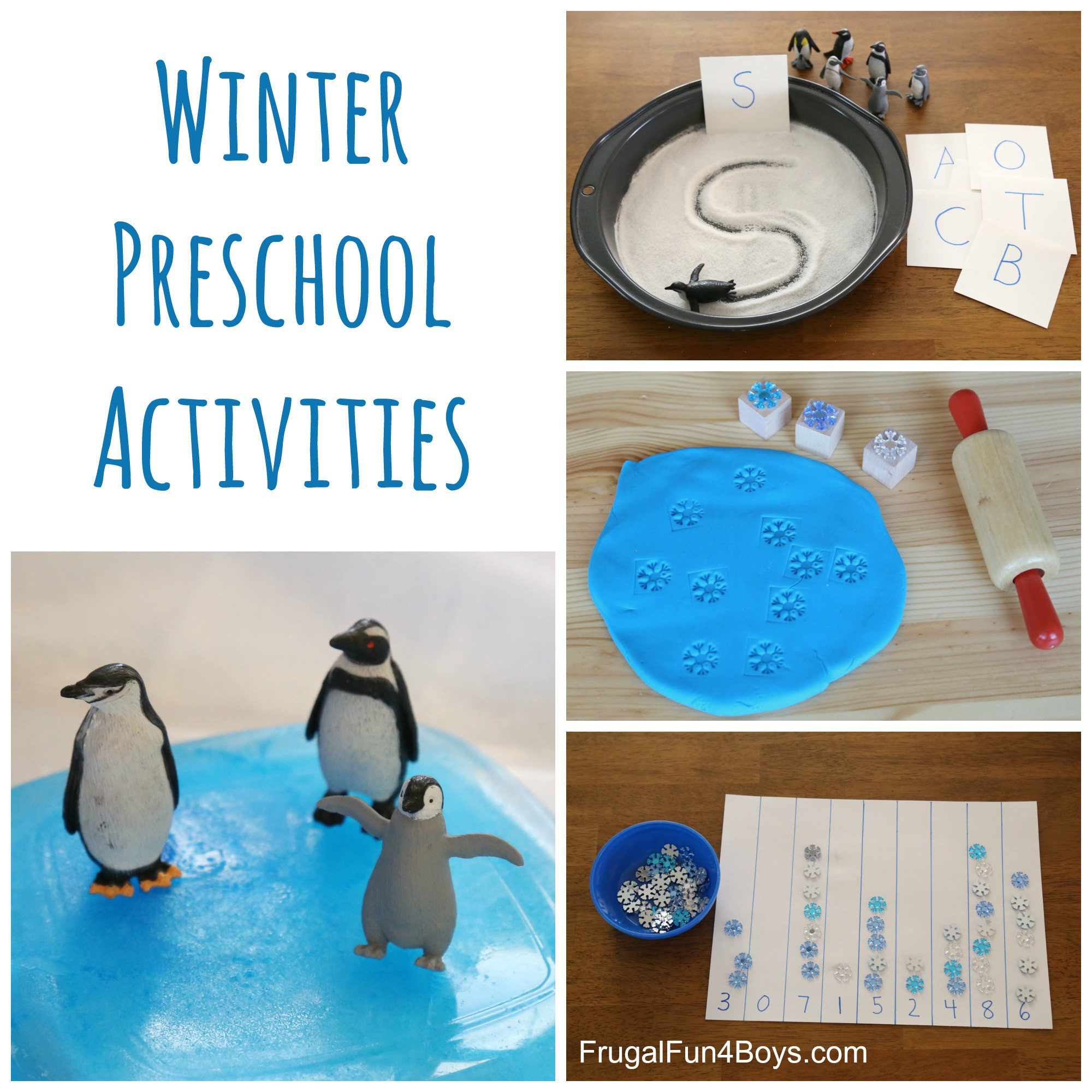 Winter Themed Activities For Preschoolers
 Winter Learning Activities for Preschool Frugal Fun For