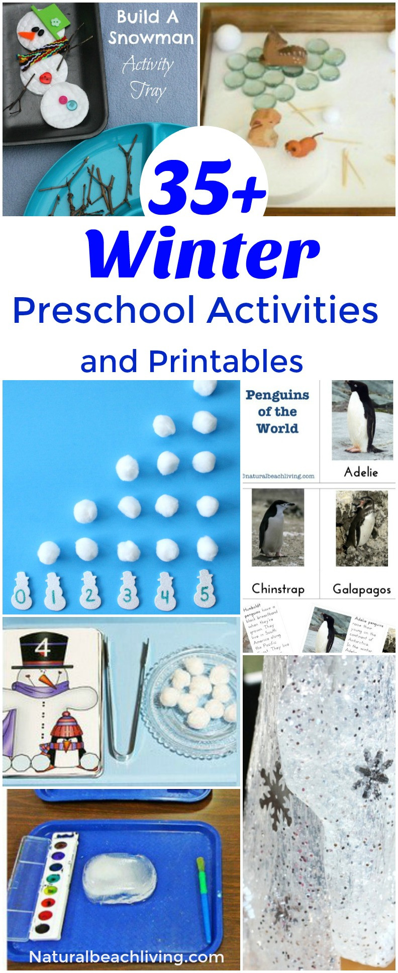 Winter Themed Activities For Preschoolers
 35 Winter Preschool Activities and Free Printables