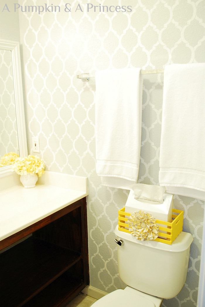 Yellow And Gray Bathroom Decor
 grey and yellow decor Archives A Pumpkin And A Princess