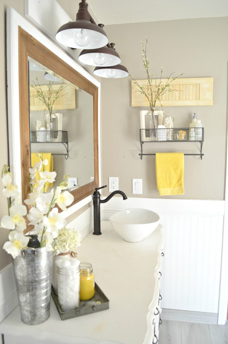 Yellow And Gray Bathroom Decor
 Mood Board Why Primrose Yellow is The Perfect Summer Color