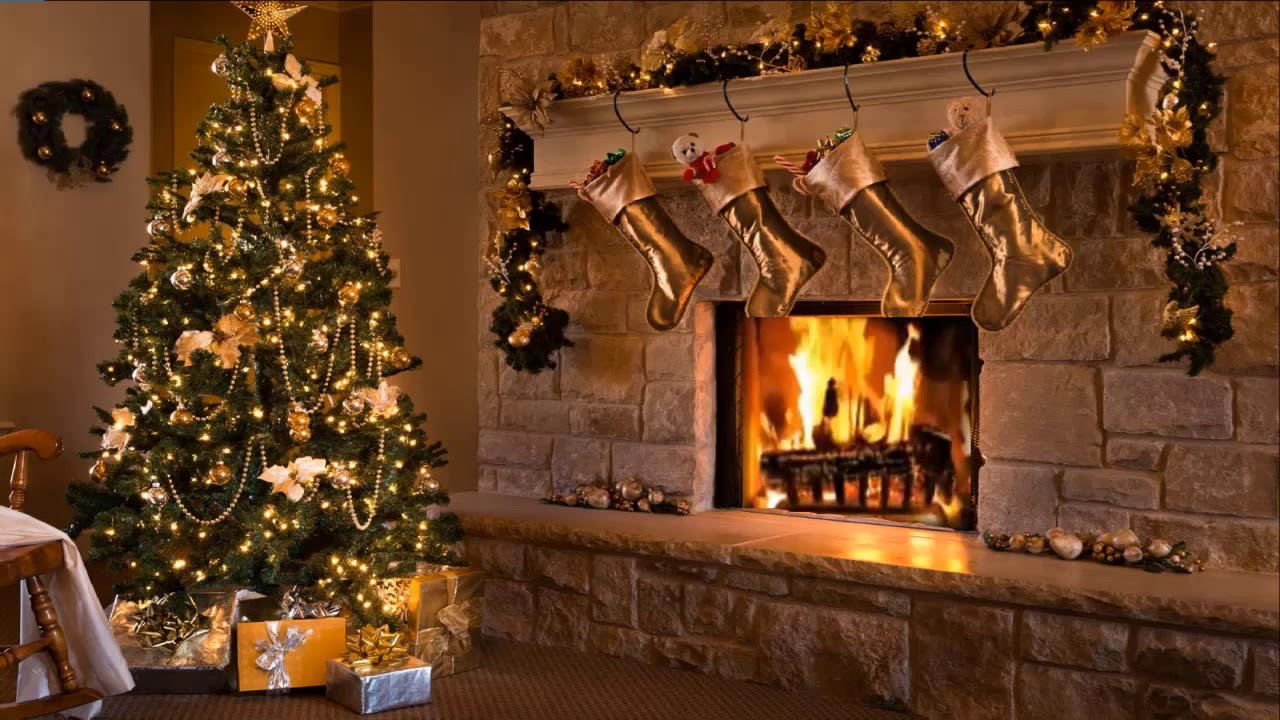 Youtube Fireplace With Christmas Music
 Classic Christmas Music with a Fireplace and Beautiful