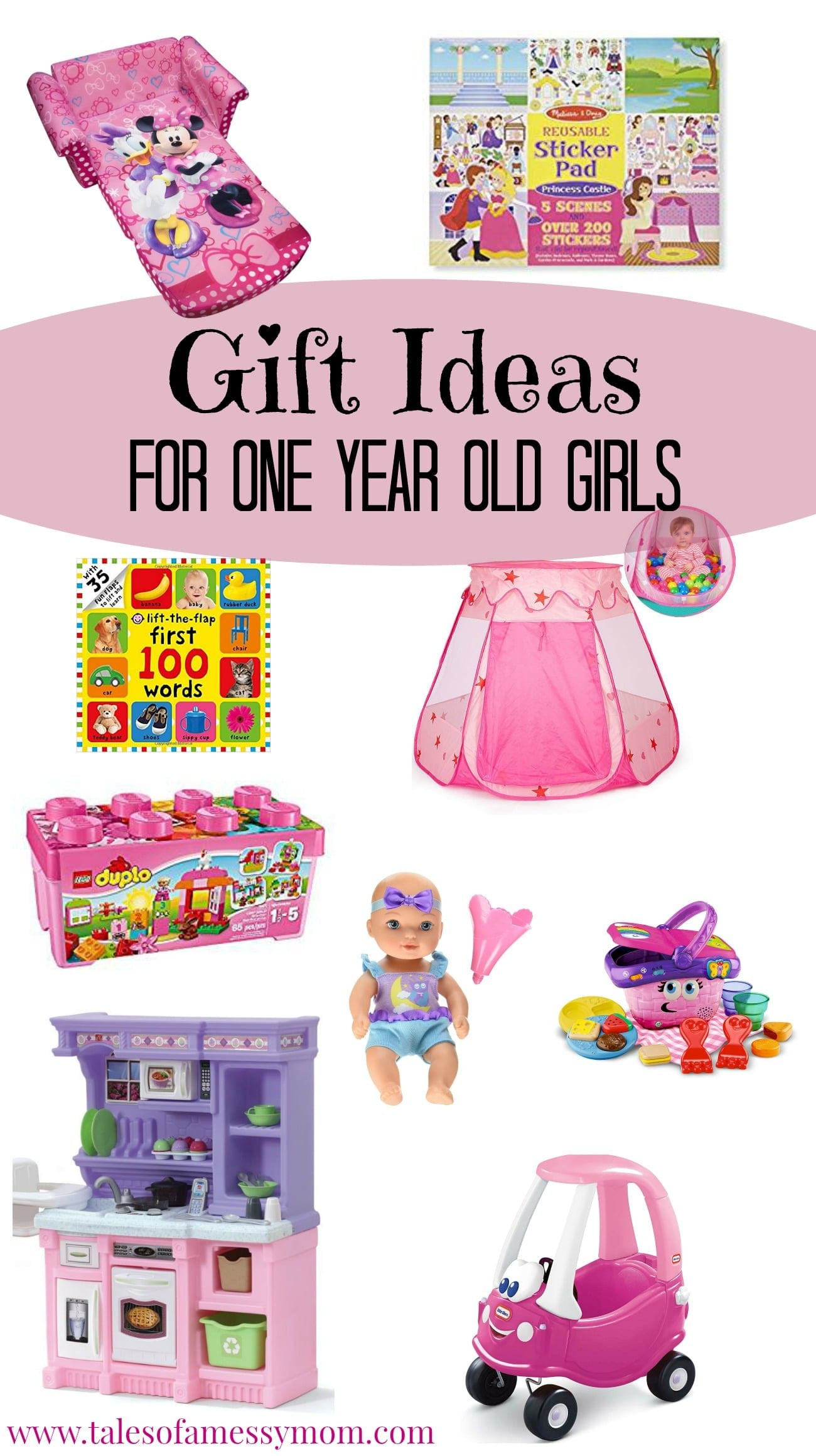 1 Year Old Birthday Gifts
 Gift Ideas for e Year Old Girls Tales of a Messy Mom