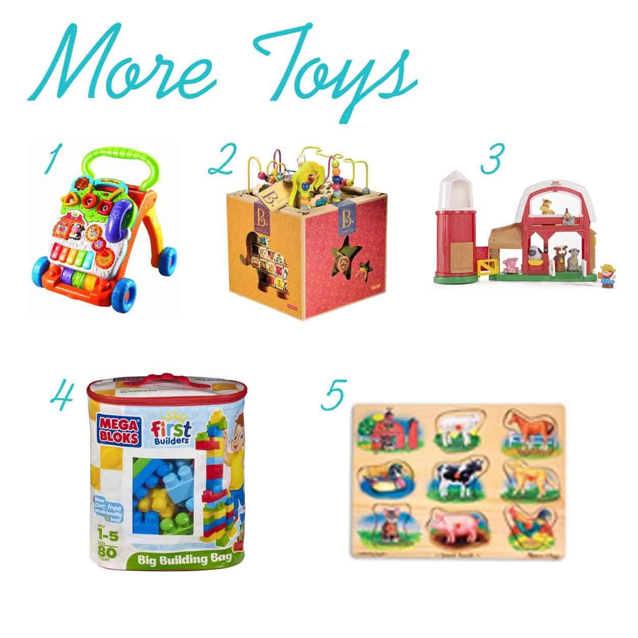 1 Year Old Birthday Gifts
 The Ultimate Gift List for a 1 Year Old Boy • The Pinning