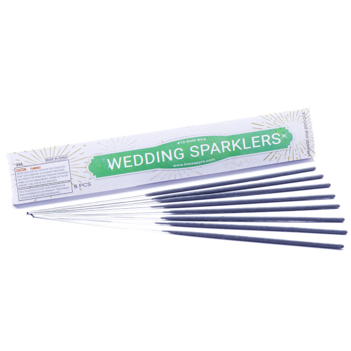 10 Inch Wedding Sparklers
 10 Wedding Sparkler Package Wedding Supplies