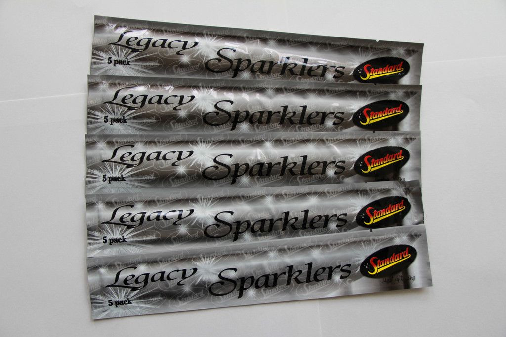 10 Inch Wedding Sparklers
 LEGACY 100 x 10 inch GOLD SPARKLERS 250mm long with 40
