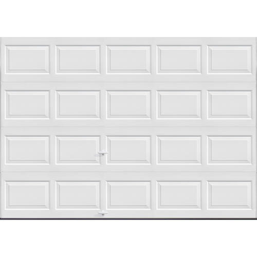 10 X 7 Garage Door
 Ideal Door Traditional White Non Insulated Garage Door at