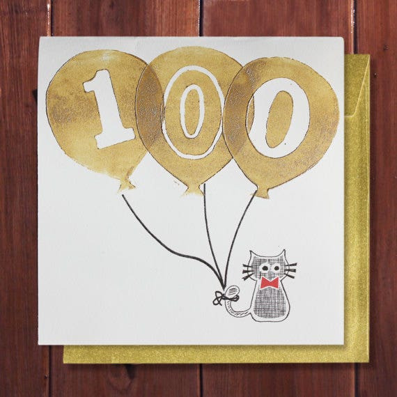 100th Birthday Card
 13 100th Birthday Card Designs & Templates PSD AI