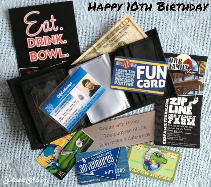 10Th Birthday Gift Ideas
 The Big 1 0