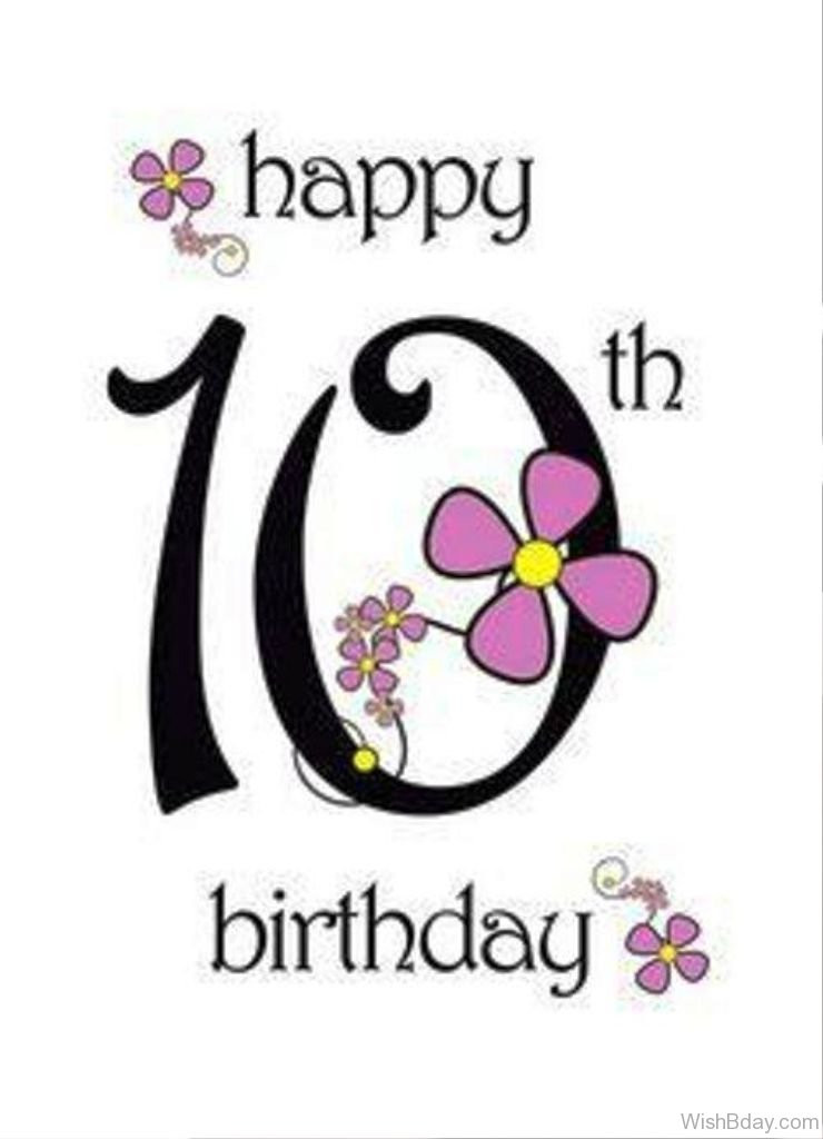 10th Birthday Wishes
 49 10th Birthday Wishes