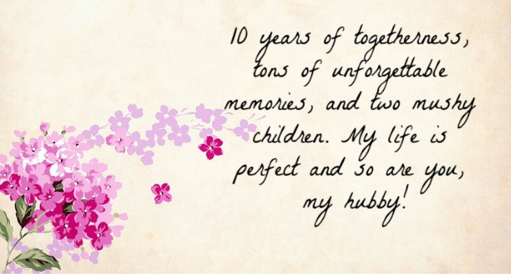 10Th Wedding Anniversary Quotes For Husband
 Best Wedding Anniversary Wishes For Husband Quotes