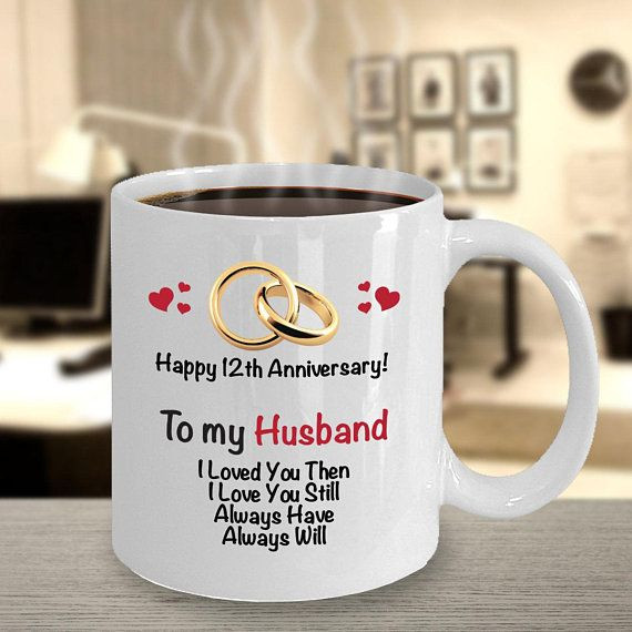 12 Anniversary Gift Ideas
 12th Anniversary Gift Ideas for Husband 12th Wedding