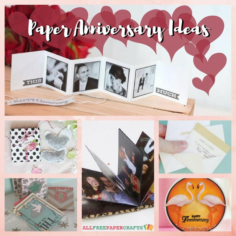 12 Anniversary Gift Ideas
 Homemade Anniversary Gifts by Year 12 Paper Anniversary