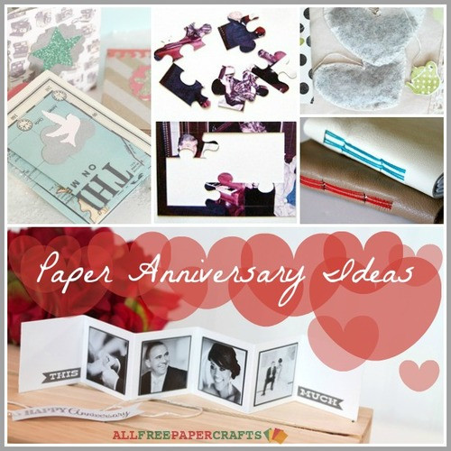 12 Anniversary Gift Ideas
 Homemade Anniversary Gifts by Year 12 Paper Anniversary