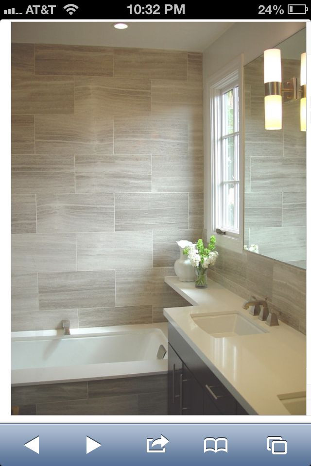 12X24 Bathroom Tile
 Bathroom with 12 x 24 tiles Bathroom Designs