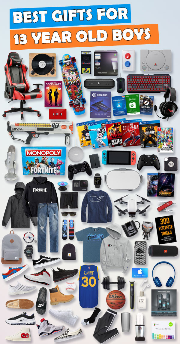 13 Year Old Birthday Gift Ideas
 Top Gifts for 13 Year Old Boys [UPDATED LIST]