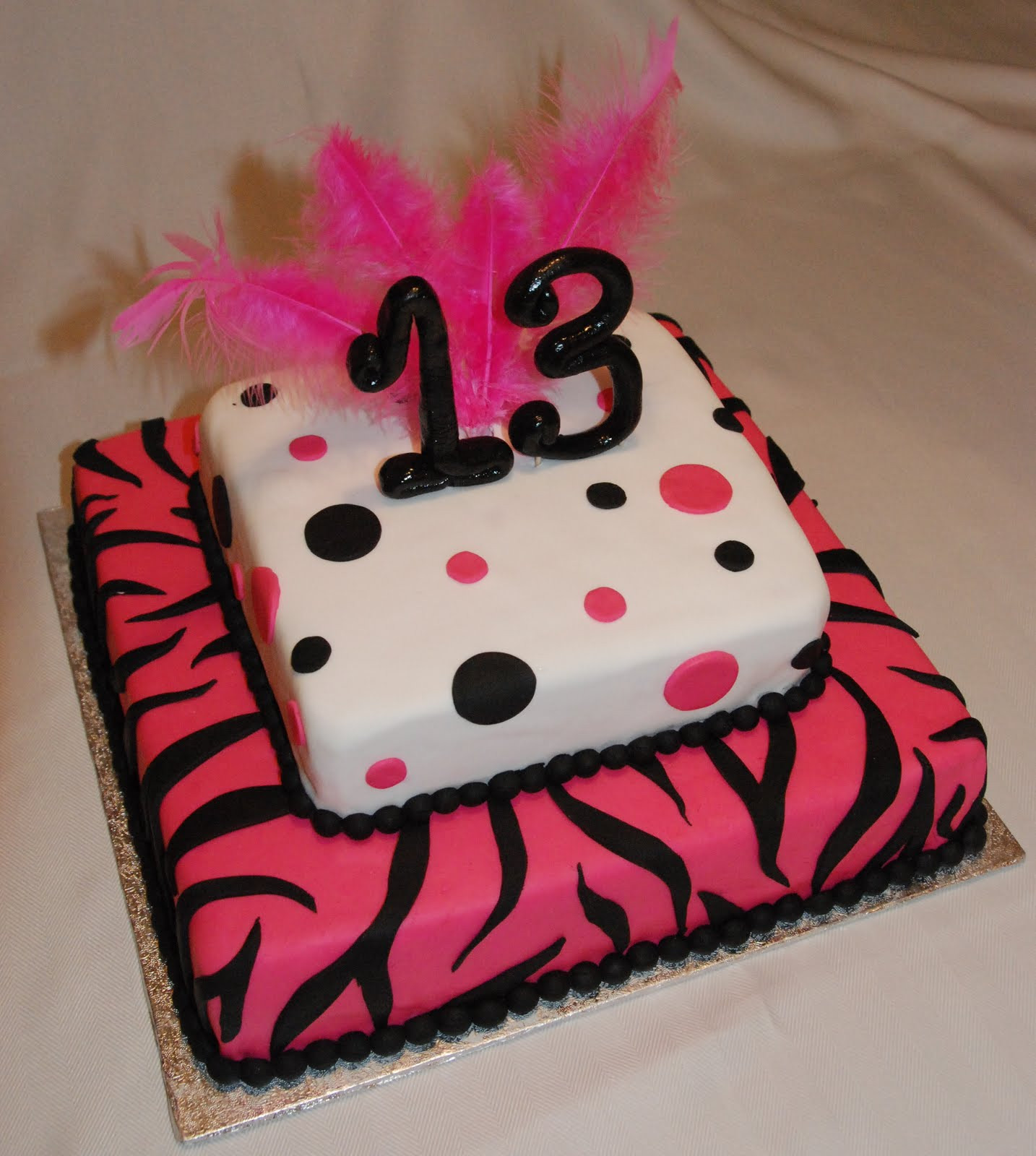 13th Birthday Cakes
 Cake Creations by Trish 13th Birthday Cake