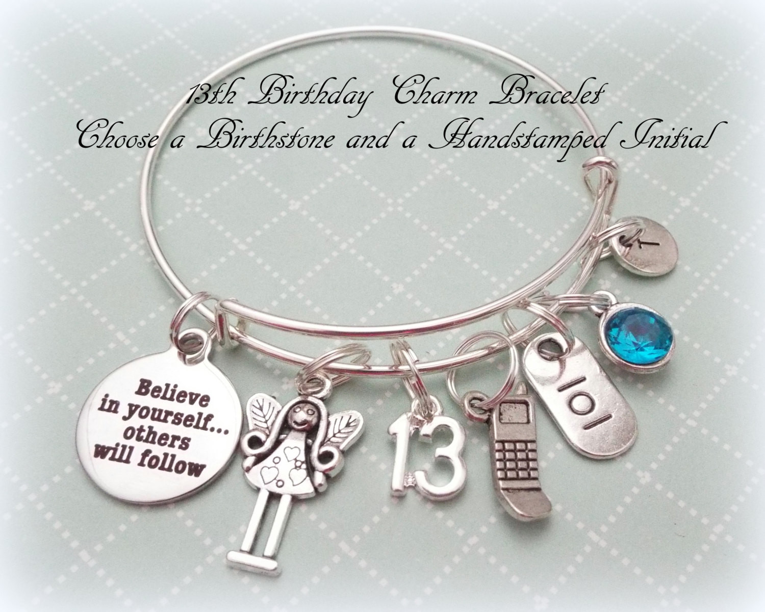 13Th Birthday Gift Ideas For Daughter
 13th Birthday Gift 13th Birthday Charm Bracelet Daughter