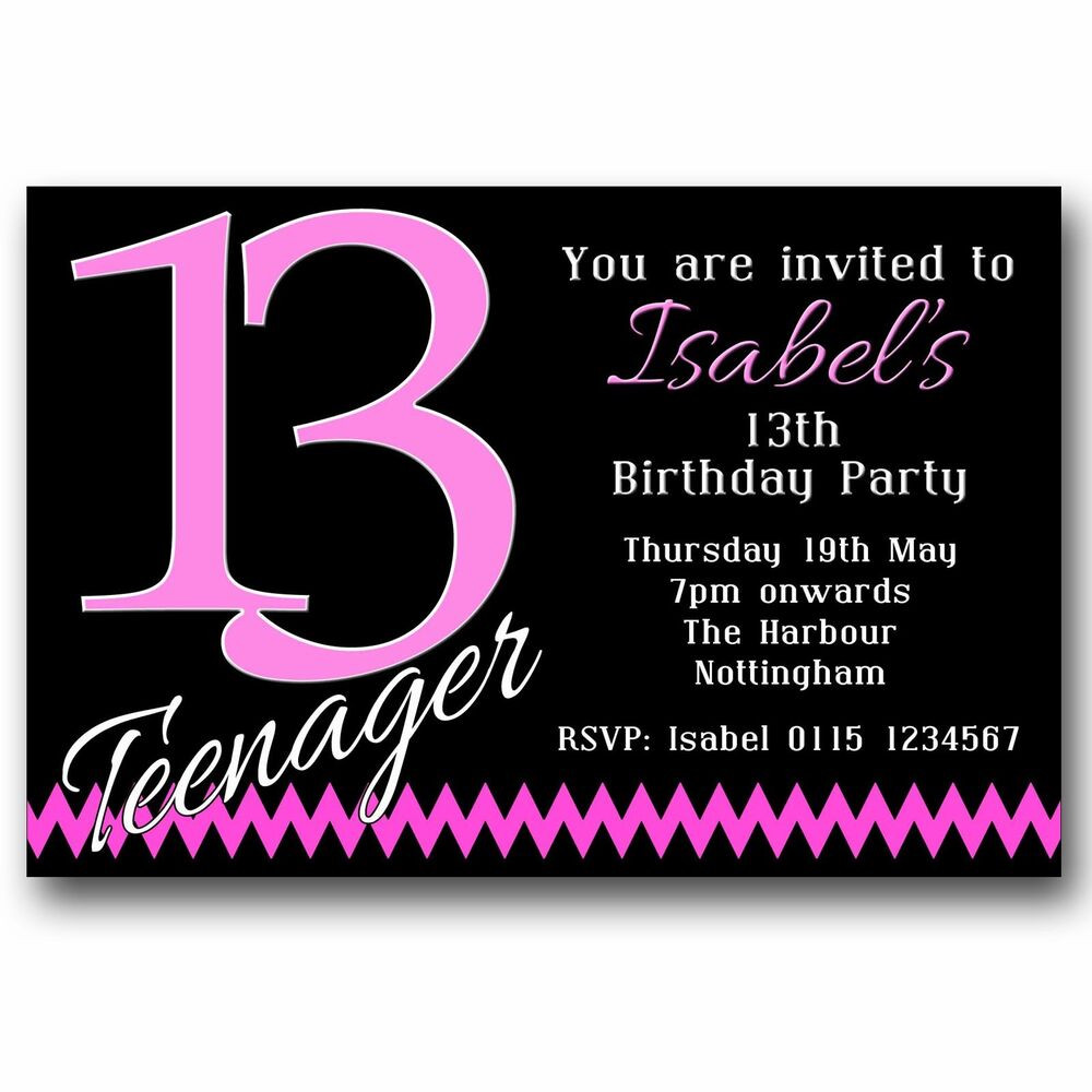 25-best-ideas-13th-birthday-invitation-wording-home-family-style