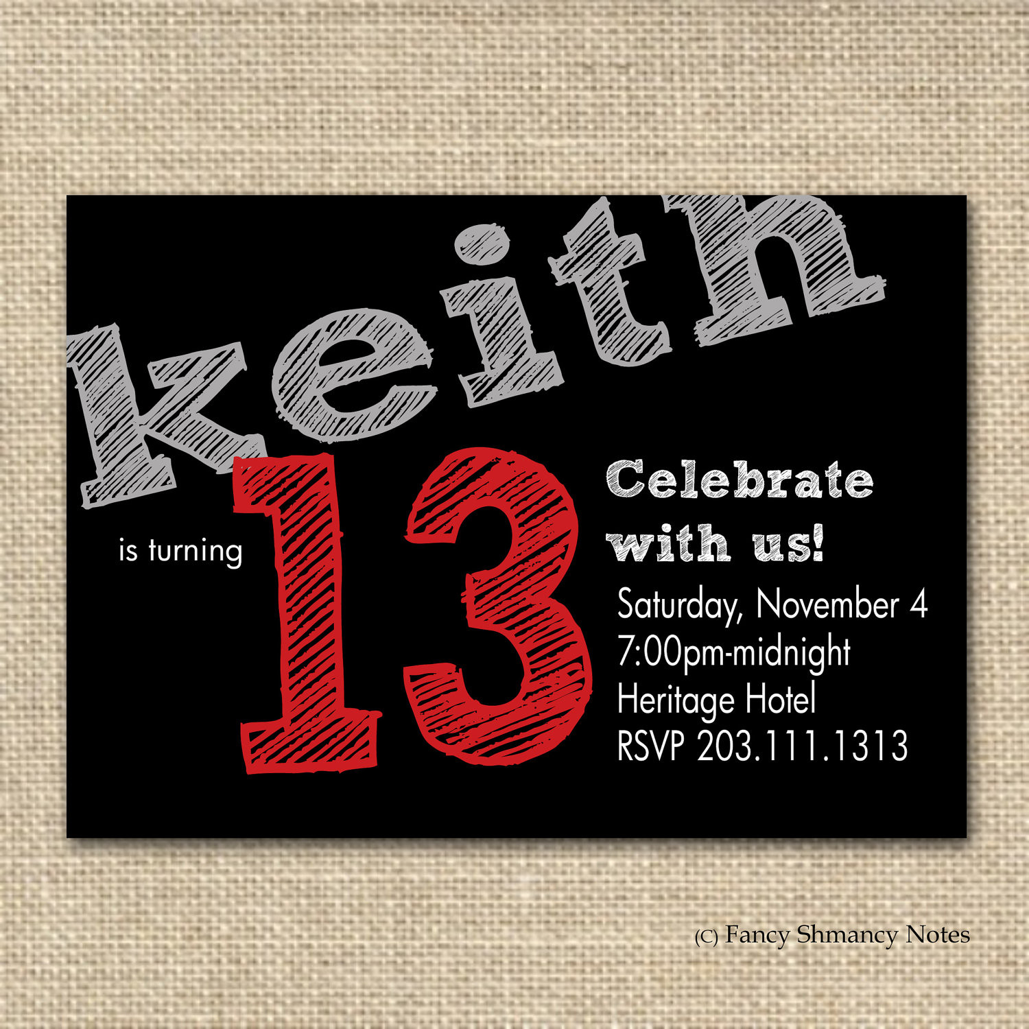 13th Birthday Invitation Wording
 13th Birthday Party Invitation Ideas – Bagvania