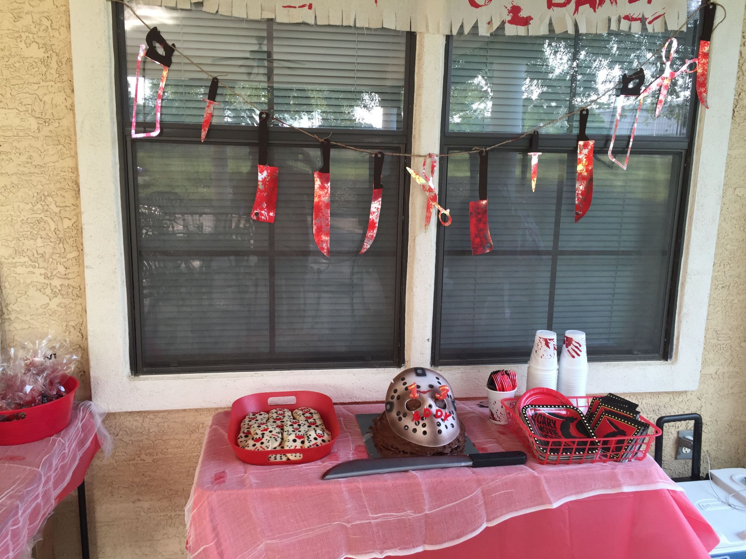 13th Birthday Party Decorations
 Lovely Friday The 13th Birthday Party Ideas