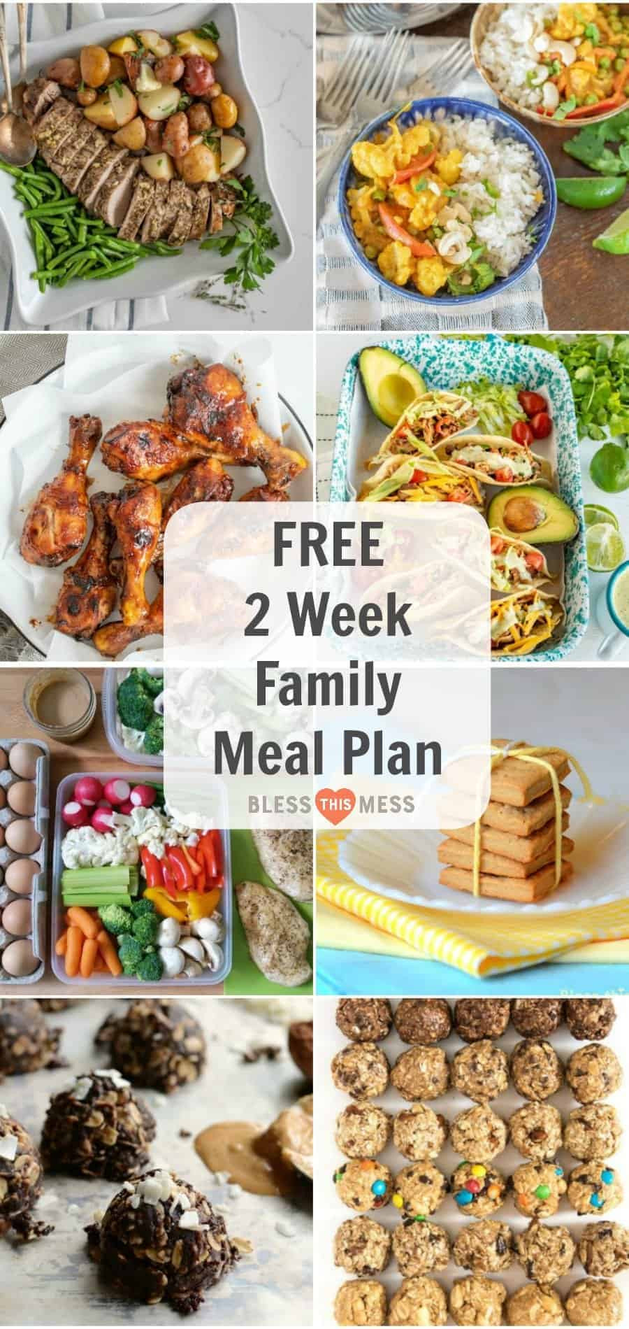 14 Day Clean Eating Meal Plan
 14 Day Clean Eating Meal Plan for the Whole Family