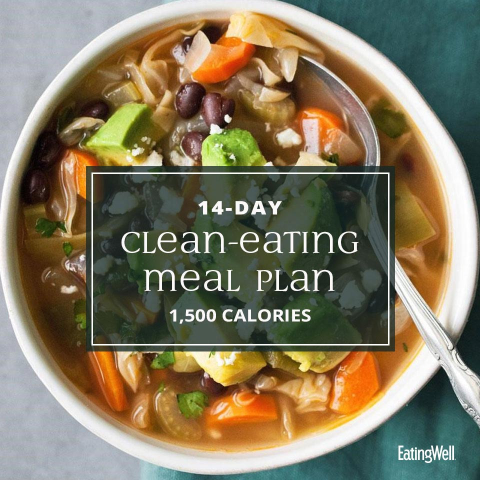 14 Day Clean Eating Meal Plan
 14 Day Clean Eating Meal Plan 1 500 Calories EatingWell