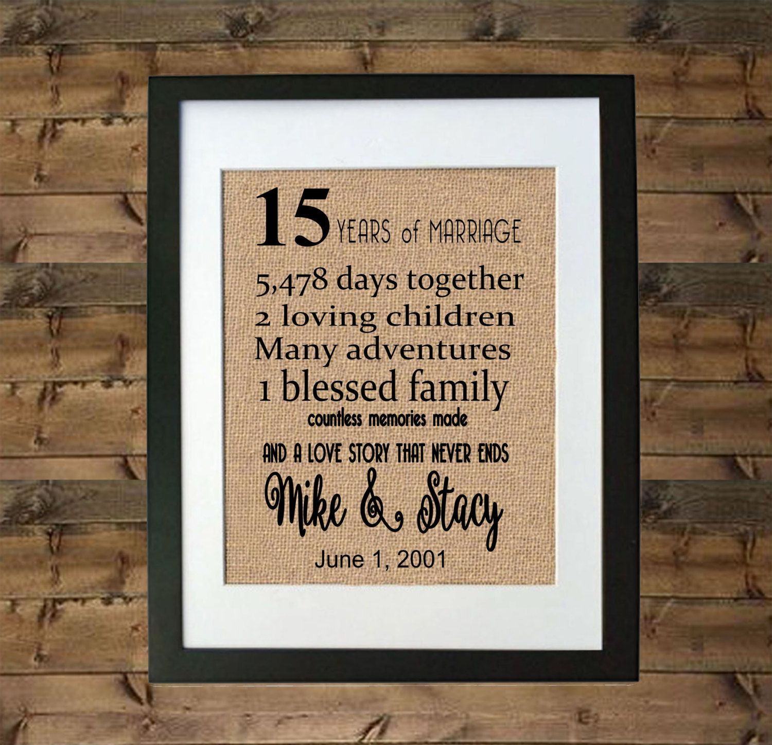 15 Year Anniversary Gift Ideas
 15 Year Anniversary Gift …