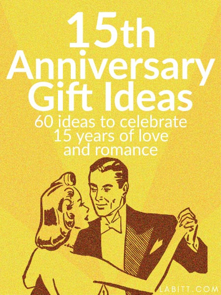 15 Year Anniversary Gift Ideas For Him
 Crystal 15th Wedding Anniversary Gift Ideas for Her